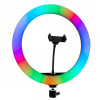 رینگ لایت 32 سانتی متری مدل MJ33 RGB